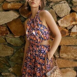 JCrew Harbour Cutout Floral Dress XS